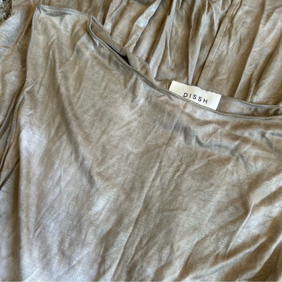 NEW DISSH Sawyer Tie-Dye Midi/Maxi Dress - Light Casper Moss - Picture 8 of 10